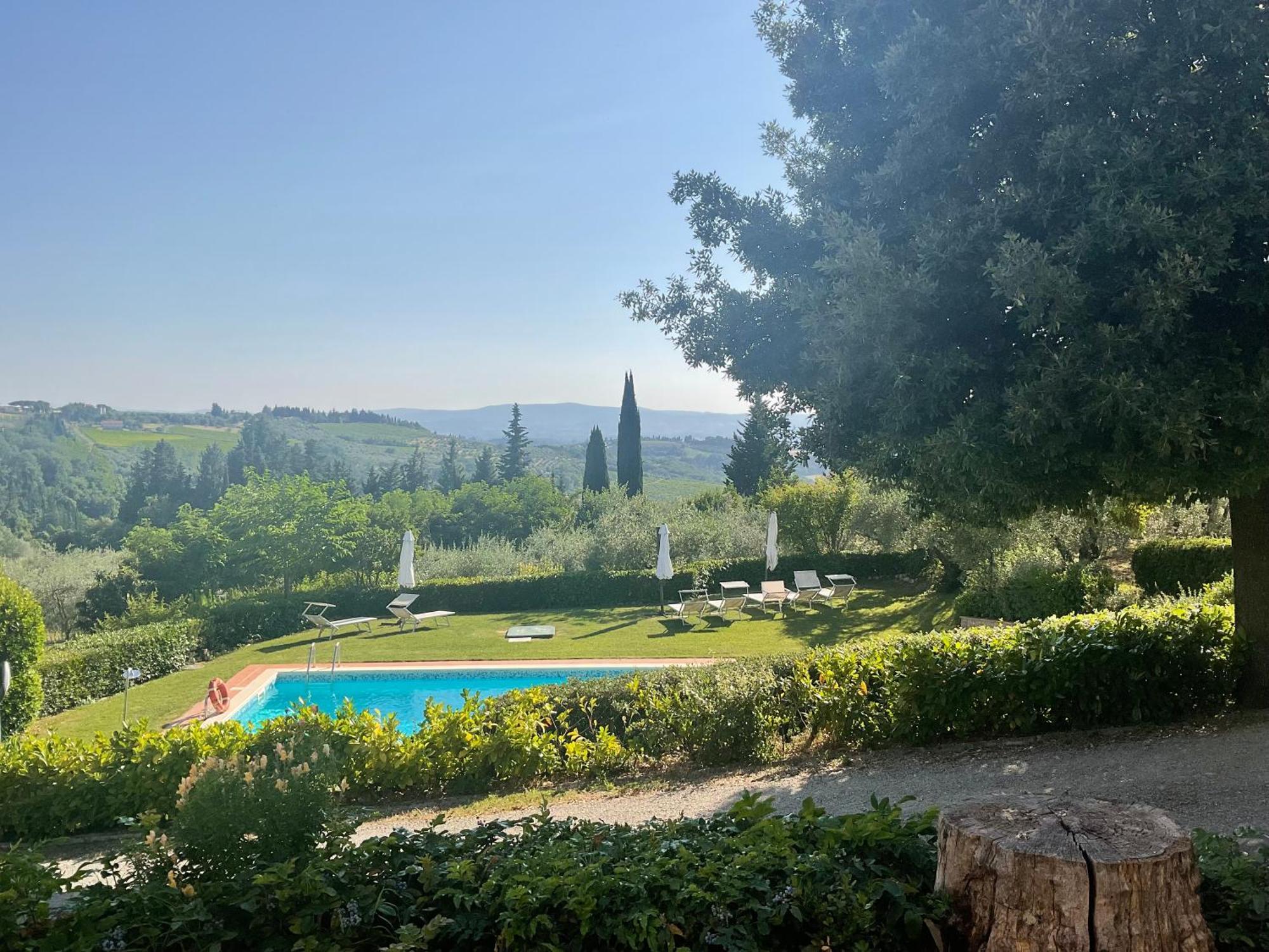 Villa Il Borraccio Tavarnelle Val di Pesa Екстер'єр фото